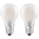 2Pak LED izzó E27 A60 7W = 60W 806lm 4000K Semleges 300° Izzószál OSRAM STAR