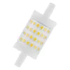 LED izzó R7s 78mm 9,5W = 75W 1055lm 2700K  300° OSRAM STAR szabályozható