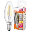 LED izzó E14 B40 4W = 40W 470lm 2700  300°-os izzószál 3 fokozatban szabályozható OSRAM STAR