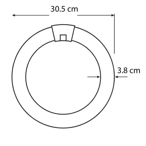 Körkörös fénycső T9 C 32W 2100lm 4000K semleges, szabályozható OSRAM