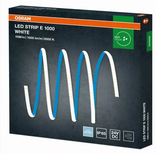 LED-szalag 5m 43W 3400lm 6500K hideg fehér 24V DC IP65 STRIP ECO Osram