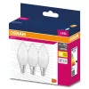 3db LED izzó E14 B35 4.9W = 40W 470lm 2700K OSRAM