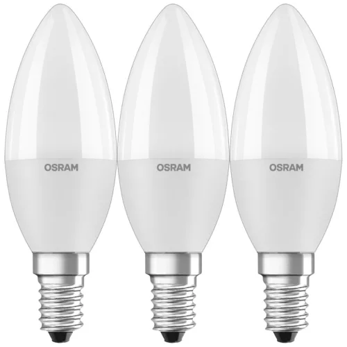 3db LED izzó E14 B35 4.9W = 40W 470lm 2700K OSRAM