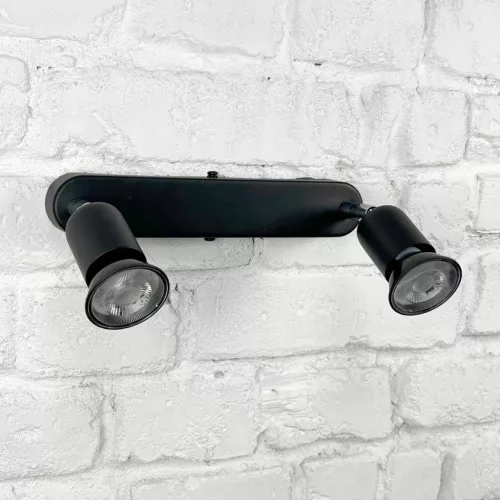 GU10 LED izzó fekete 6.9W = 50W 575lm 2700K 120° OSRAM