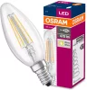E14 B35 LED izzó 4W = 40W 470lm 2700K 300° OSRAM  izzószál