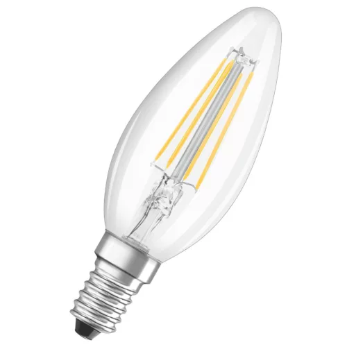 E14 B35 LED izzó 4W = 40W 470lm 2700K 300° OSRAM  izzószál