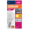E14 P45 LED izzó 4,9W = 40W 470lm 3000K meleg 200° OSRAM ÉRTÉK