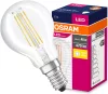 E14 P45 LED izzó 4W = 40W 470lm 2700K  320° OSRAM érték izzószál