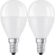 2PAK LED izzó E14 P45 7W = 60W 806lm 6500K Hideg 200° OSRAM ÉRTÉK