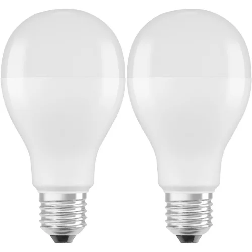 2PAK LED izzó E27 A68 19W = 150W 2452lm 6500K hideg 200° OSRAM ÉRTÉK