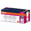 3PAK LED izzó GU10 6.9W = 80W 575lm 6500K hideg 60° OSRAM érték