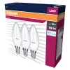 3db LED izzó E14 B35 7W = 60W 806lm 6500K Hideg 220° OSRAM érték
