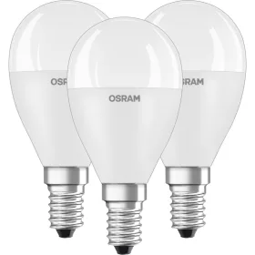 3db LED izzó Gömb E14 P45 7W = 60W 806lm 3000K 200° OSRAM