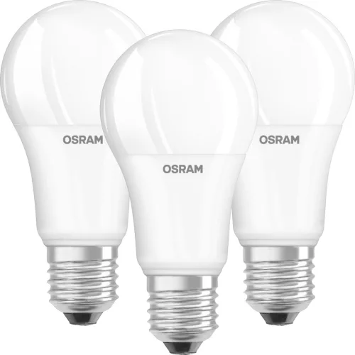 3PAK LED izzó E27 A60 13W = 100W 1521lm 4000K Semleges 200° OSRAM ÉRTÉK