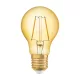 LED izzó E27 A60 2,5W = 22W 220lm 2400K 300°-os izzószál OSRAM Vintage 1906