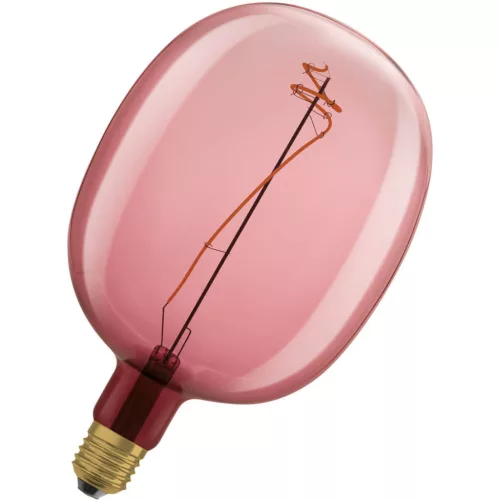 Dekoratív LED izzó E27 BALLON 4,5W = 15W 220lm 1600K meleg 320°-os izzószál szabályozható OSRAM Vintage 1906