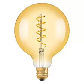   LED izzó E27 G125 4,5W = 28W 300lm 2000K 300°-os izzószál szabályozható