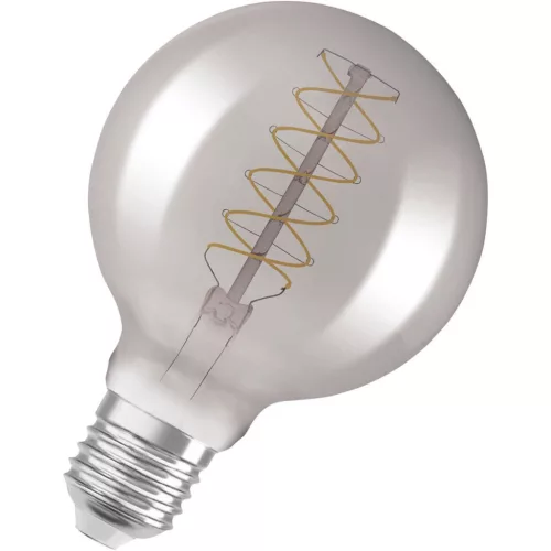 Dekoratív LED izzó E27 G95 7.8W = 30W 360lm 1800K Meleg 320°-os izzószálas, szabályozható OSRAM Vintage 1906