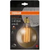 Dekoratív LED izzó E27 G125 5,8W = 40W 470lm 2200K meleg 320°-os izzószál szabályozható OSRAM Vintage 1906