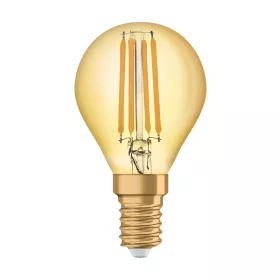  LED izzó E14 P40 4W = 35W 410lm 2400K  300° Izzószál OSRAM Vintage 1906