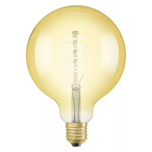 LED izzó E27 G125 5W = 25W 250lm 2000K 300° OSRAM