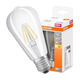   LED izzó E27 ST64 4W = 40W 470lm 2700K meleg 300° izzószál OSRAM