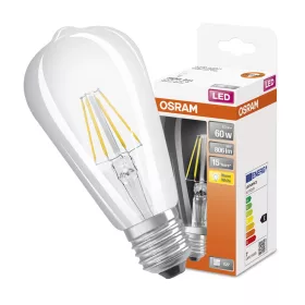   LED izzó E27 ST64 6,5W = 60W 806lm 2700K meleg 300°-os izzószál OSRAM