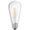 LED izzó E27 ST64 6,5W = 60W 806lm 2700K meleg 300°-os izzószál OSRAM