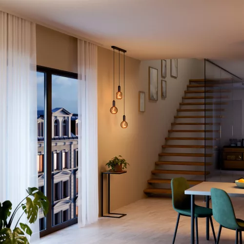 LED dekoratív izzó E27 3,5 W = 14 W 130 lm 1800 K Meleg 320° Izzószálas, szabályozható fényerejű dekor Osram