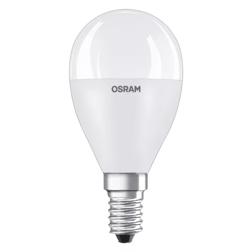 Antibakteriális LED izzó P47 gömb E14 7W = 60W 806lm 2700K Meleg 200° Antibakteriális Klasszikus Osram