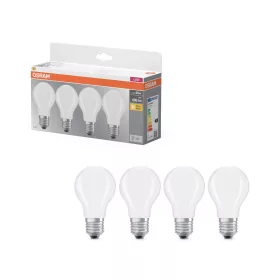   4x LED izzó A60 E27 6,5 W = 60 W 806 lm 2700 K Meleg Foglalás 300° Osram
