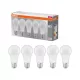 5x LED izzó A60 E27 13W = 100W 1521lm 4000K Semleges 180°-os foglalat Osram
