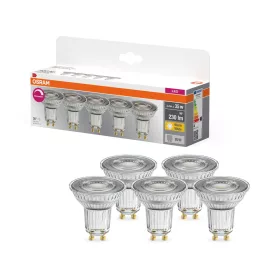   5x LED izzó PAR16 spotlámpa GU10 3.4W = 35W 230lm 2700K Meleg CRI90 36° Szabályozható foglalat Osram