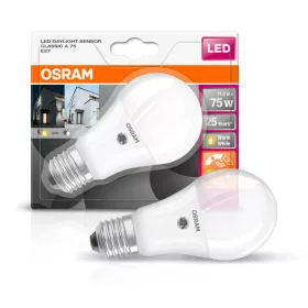   LED izzó A60 E27 10W = 75W 1055lm 2700K Meleg 240° alkonyszenzorral Classic Osram