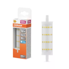   LED kapszulaizzó R7s 13W = 100W 1521lm 6500K Hideg 300° Osram