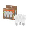 3x LED izzó A60 E27 14W = 100W 1521lm 4000K semleges 200° Osram PCR LÁMPÁK