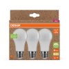 3x LED izzó A60 E27 14W = 100W 1521lm 2700K Meleg 200° Osram PCR LÁMPÁK