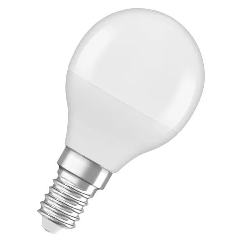 3x LED izzó P45 gömb E14 4.9W = 40W 470lm 2700K Meleg 200° Osram PCR lámpák