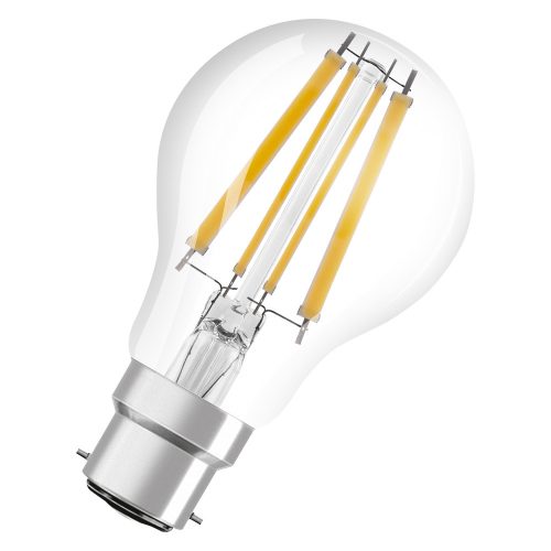 LED izzó A60 B22d 11W = 100W 1521lm 4000K Semleges 320° Retrofit Filament CLASSIC Osram