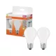 2x LED izzó A60 E27 7.5W = 75W 1055lm 2700K Meleg 300° Retrofit Filament CLASSIC Osram