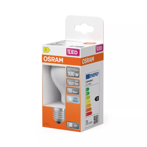LED izzó A60 E27 11W = 100W 1521lm 4000K Semleges 300° Retrofit Filament CLASSIC Osram