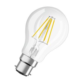  LED izzó A60 B22d 4W = 40W 470lm 2700K Meleg 300° Retrofit Filament CLASSIC Osram