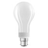 LED izzó A70 B22d 17W = 150W 2452lm 4000K Semleges 320° Retrofit Filament CLASSIC Osram