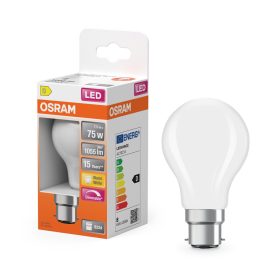   LED izzó A60 B22d 7.5W = 75W 1055lm 2700K Meleg 300° Szabályozható Retrofit Filament CLASSIC Osram