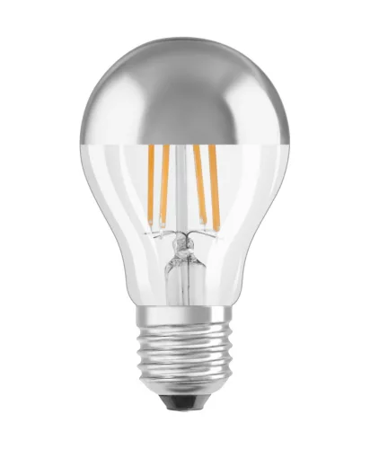 LED izzó A60 E27 4W = 35W 2700K 400lm Meleg 300° Retrofit Filament CLASSIC Osram