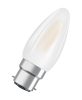 LED izzó B35 gyertya B22d 4W = 40W 470lm Meleg 2700K 300° Retrofit Filament CLASSIC Osram