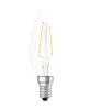 2x LED izzó B35 gyertya E14 2.5W = 25W 250lm Meleg 2700K 300° Retrofit Filament CLASSIC Osram