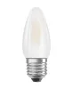 LED izzó B35 gyertya E27 2.5W = 25W 250lm 2700K Meleg 300° Retrofit Filament CLASSIC Osram