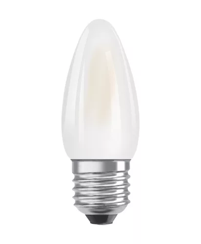 LED izzó B35 gyertya E27 2.5W = 25W 250lm 2700K Meleg 300° Retrofit Filament CLASSIC Osram