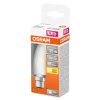 LED izzó B35 gyertya B22d 2.5W = 25W 250lm 2700K Meleg 300° Retrofit Filament CLASSIC Osram